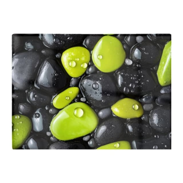 Warren Reed Designer Lime And Charcoal Pebble Harmony Chopping Board