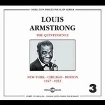 Armstrong, Louis - Quintessence, the Vol. 3 CD