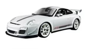 Bburago PORSCHE GT3 RS 4.0 1:18 Scale Model Gift Die Cast Sports Race Car WHITE