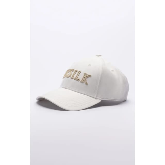 SikSilk Faux Suede Baseball Cap - Cream Cream One Size