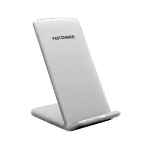 Aquarius Desktop Charging Stand With LED Indicator - Silver