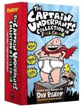 CAPTAIN UNDERPANTS COLOR COLLECTION, THE / 6 ED. by Pilkey, Dav