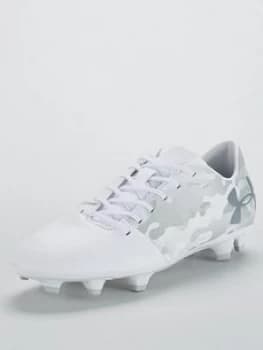 Urban Armor Gear Mens Spotlight Dl Firm Ground Football Boots White Size 6 Men