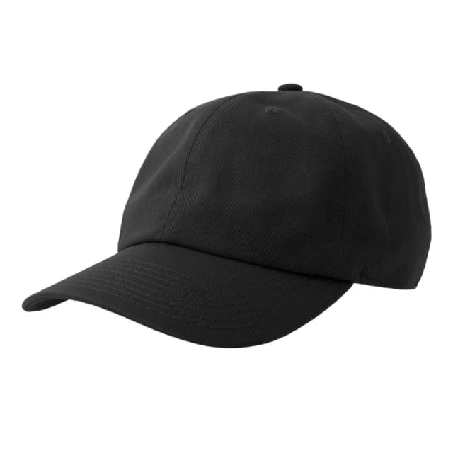 Atlantis Mens Dad 6 Panel Baseball Cap in Black Male One Size