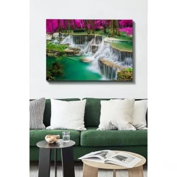 Kanvas Tablo (70 x 100) - 104 Multicolor Decorative Canvas Painting