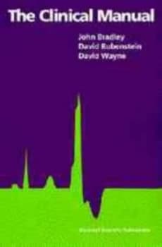 The Clinical Manual by John R. Bradley Paperback