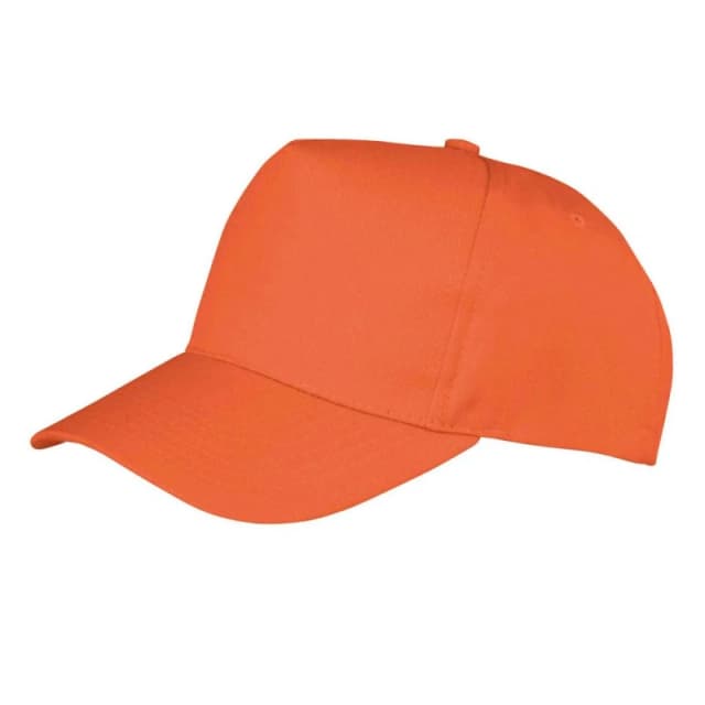 Result Mens Core Baseball Cap in Orange Orange Male One Size