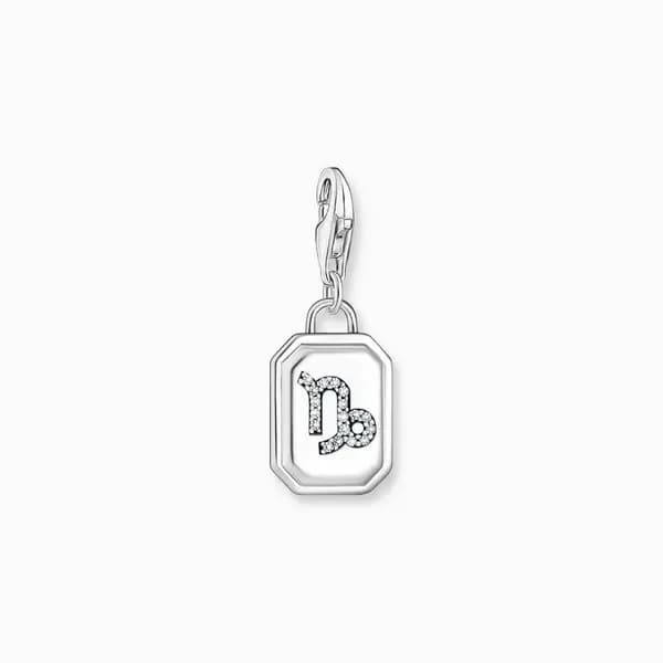 Thomas Sabo Charm Club Charmista Sterling Silver Zirconia Zodiac Sign