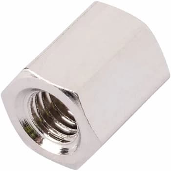 R-TECH 524377 Hex Threaded F-F Spacers Brass M3 6mm - Pack Of 25