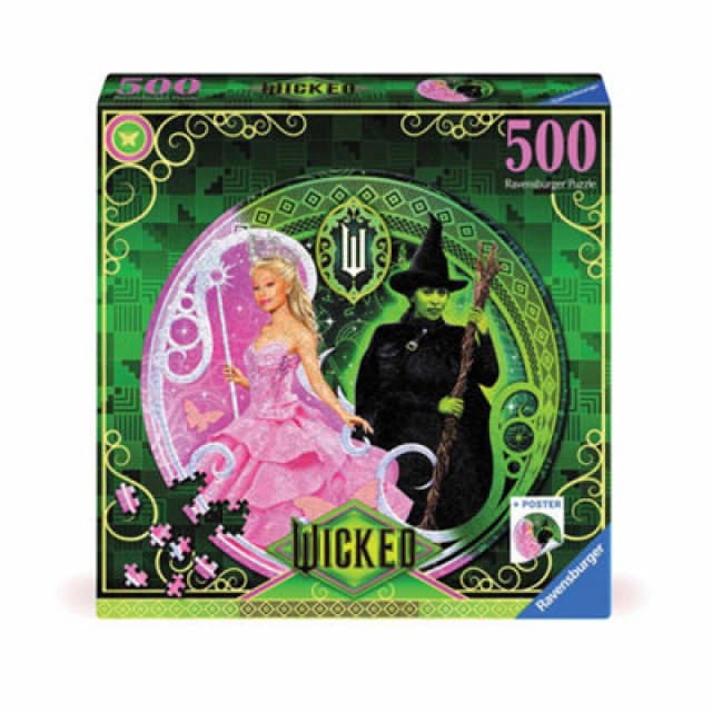 Wicked The Movie, Circular 500Pc - Brand New And Sealed