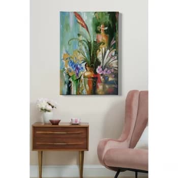 Kanvas Tablo (70 x 100) - 23 Multicolor Decorative Canvas Painting