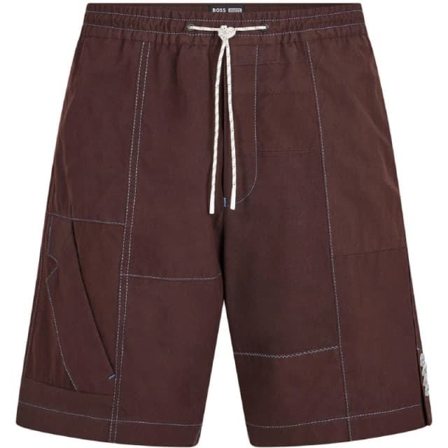 Boss Mens Peak Slim Fit Trousers Dark Pink male 34W R