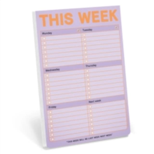 Knock Knock This Week Pad (Pastel Edition) Other printed item