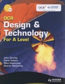 Ocr Design and Technology for a Level by Mike Hopkinson Paperback