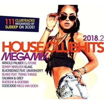 Various Artists - House Clubhits Megamix 2018 CD