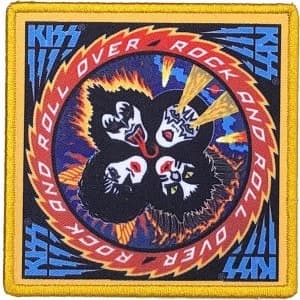 KISS - Rock & Roll Over Standard Patch