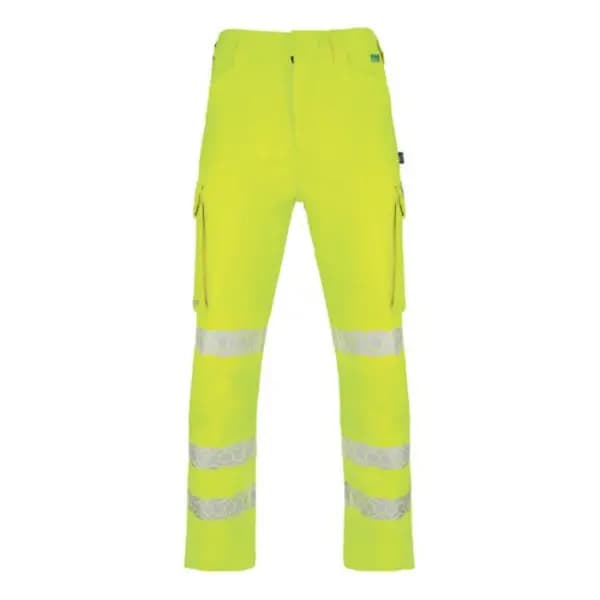 Beeswift Envirowear Beeswift Envirowear High Visibility Trousers Saturn Yellow 34T EWCTRSY34T
