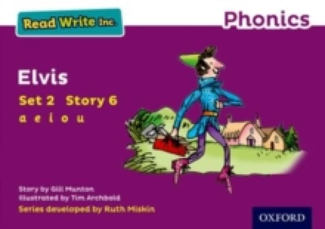 Read Write Inc. Phonics: Elvis (Purple Set 2 Storybook 6) Paperback / softback