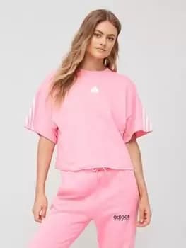 adidas Sportswear Future Icons Sports T-Shirt - Pink, Size XS, Women