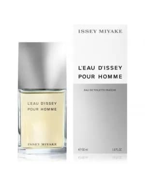 Issey Miyake LEau DIssey Pour Homme Eau de Toilette Fraiche For Him 50ml