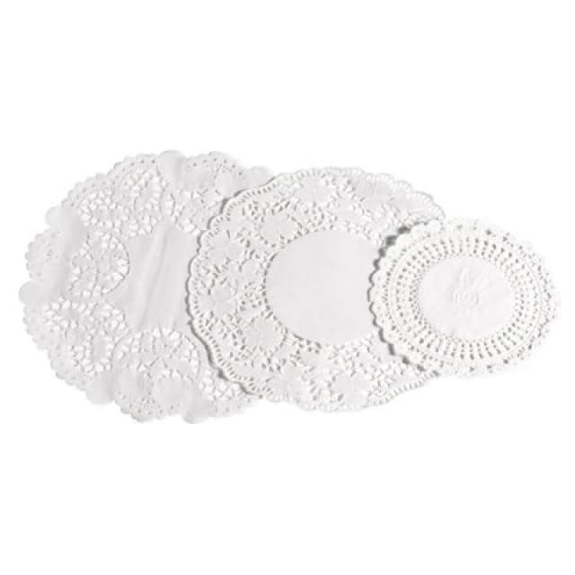 Interiors by Premier 30Pcs White Foil Paper Doilies White