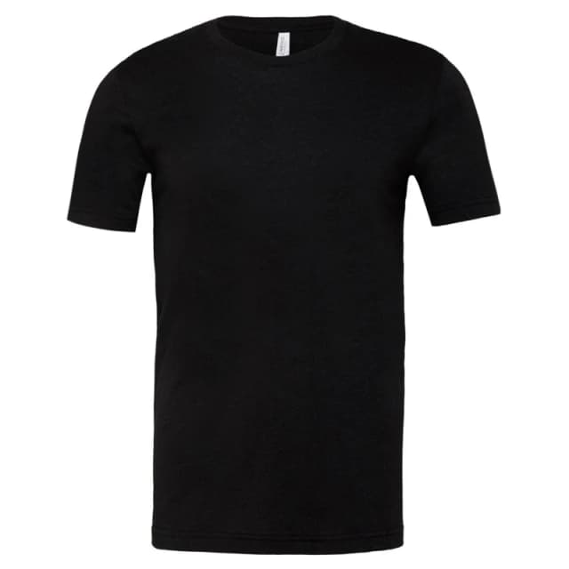 Bella + Canvas Mens T-Shirt in Black Size: XS Black Male XS
