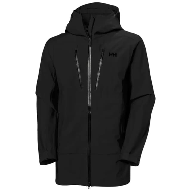 Helly Hansen Waterproof hooded jacket Helly Hansen Alpha 3L Noir Male 2XL