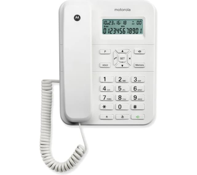 MOTOROLA CT202 Corded Phone - White 5055374794005