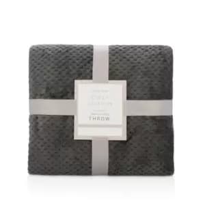 Sleepdown Waffle Throw 99 - Grey