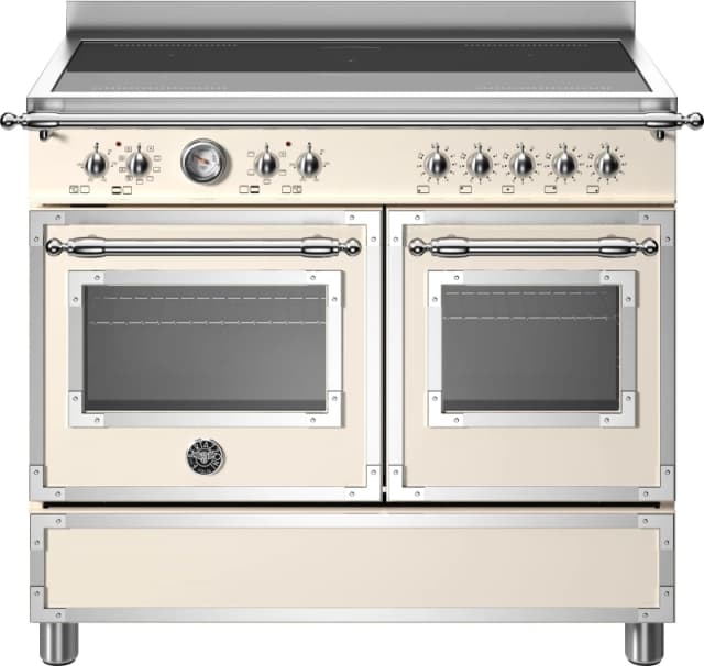 Bertazzoni HER105I2EAVT 100cm Heritage Induction Range Cooker - IVORY HER105I2EAVT