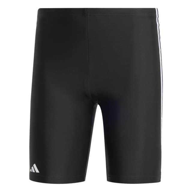 adidas Primeblue 3-Stripes Swim Jammer Mens Black/White male 26