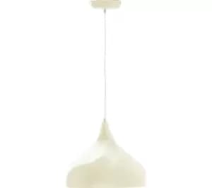 INTERIORS by Premier Leni 31.5cm Pendant Ceiling Light - Gold