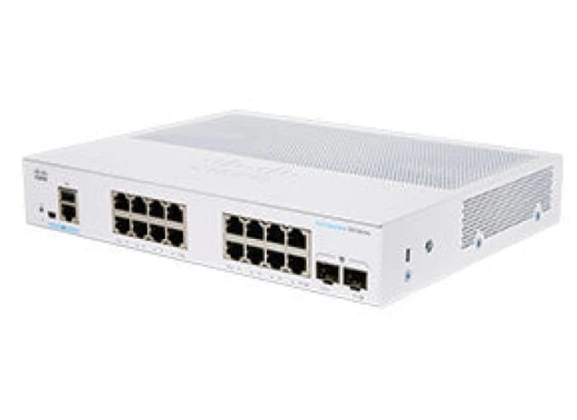 Cisco Cisco CBS350-16T-E-2G-BR Managed L2/L3 Gigabit Ethernet (10/100/1000) Silver CBS350-16TE2GEU-RF