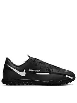 Nike Junior Phantom Gt Club Astro Turf Football Boot, Black, Size 3