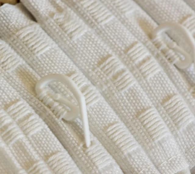 Luxury Living Leaf Embroidered Tulle Voile Curtains Pencil Pleat in Gold Size: 147cm width x 183cm drop Gold Unisex 147cm width x 183cm drop