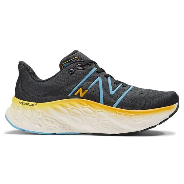 New Balance Fresh Foam X More v4 Mens Running Shoes Everyday Neutral Road Running Shoes 7 (40.5) Black 21101003270