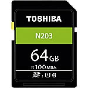 Toshiba SDXC Flash Memory Card N203 64GB