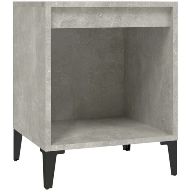 VIDAXL Bedside Cabinet Concrete Grey 40x35x50cm Vidaxl 8720287226765