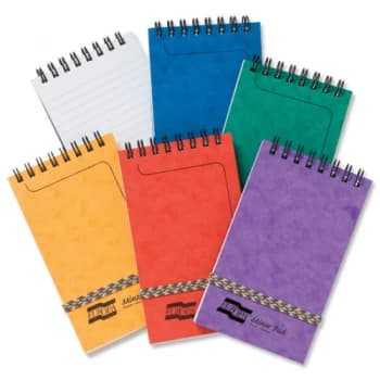 Europa Notebook 4920Z A6 Ruled Assorted 20 Pieces of 60 Sheets