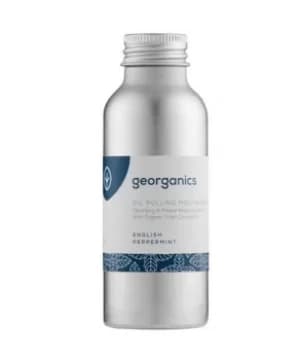 Georganics Oil Pulling English Peppermint Mouthwash 100ml