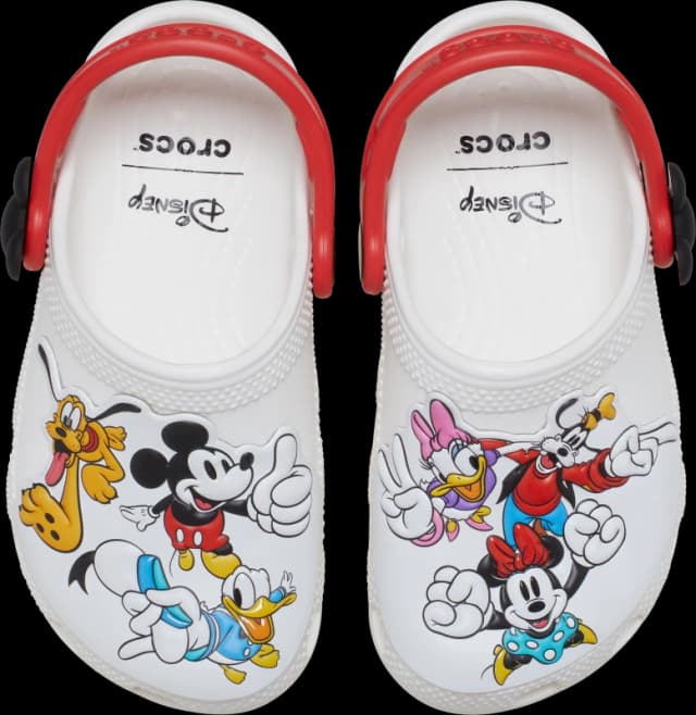 Crocs Kids Toddler Mickey and Friends Classic Clogs Multi C10