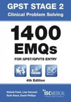 Gpst Stage 2 - Clinical Problem Solving - 1400 Emqs for Gpst / Gptvs Entry by Lisa Hamzah Paperback