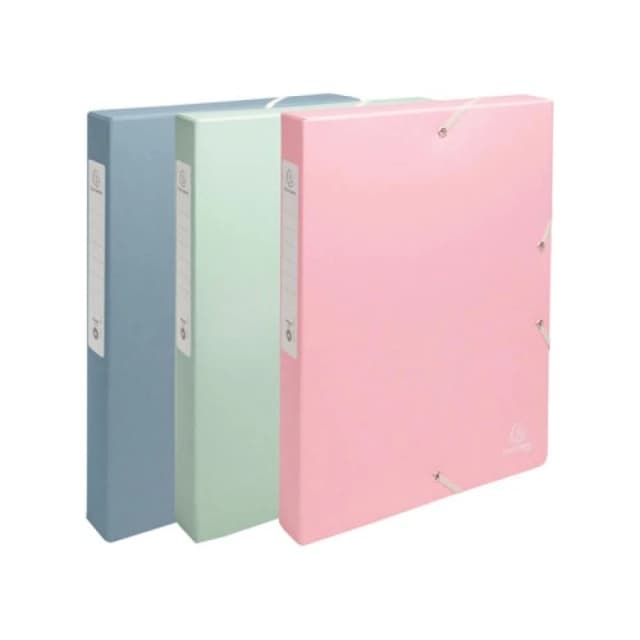 Autentik Exacompta Autentik Filing Box 40mm Spine A4 Assorted 59339E 59339E