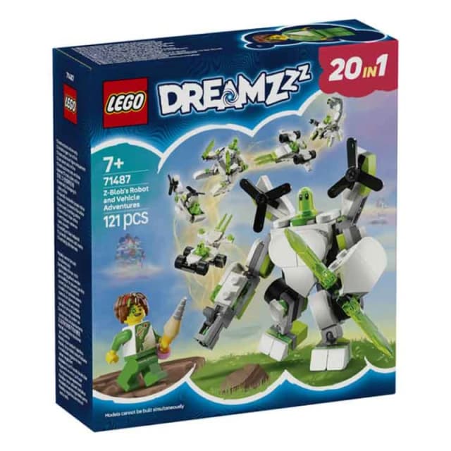 LEGO LEGO DREAMZzz Z-Blob's Robot and Vehicle Adventures 71487