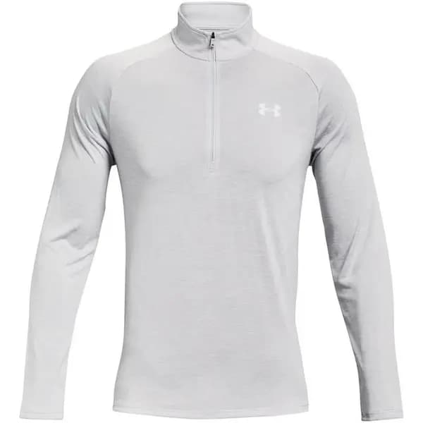 Under Armour Tech Half Zip Top Mens Long Sleeve Performance T-Shirts S Blue 62000755350