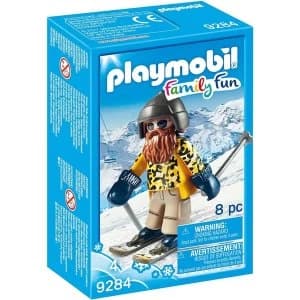 Playmobil Skier with Poles