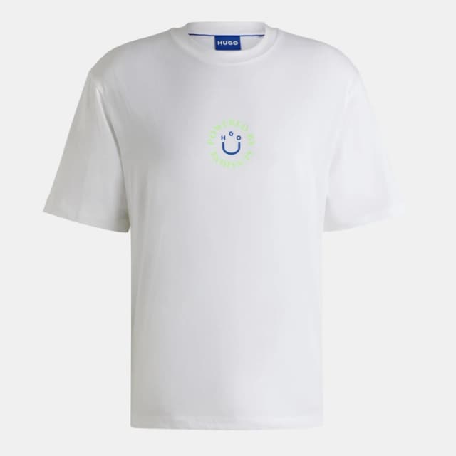 Hugo Mens Napoka 01 Regular Fit T-Shirt White 100 male XS