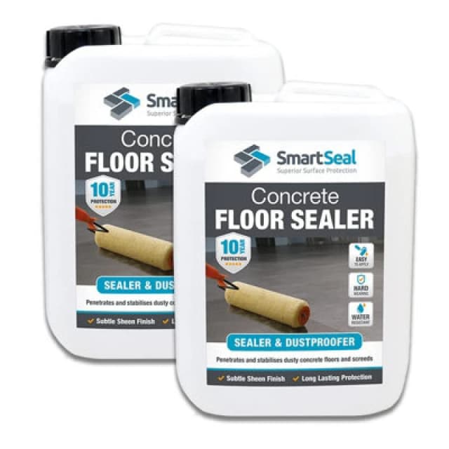 SMARTSEAL Smartseal - Concrete Floor Sealer - 2 x 5L SM-CONCFLR-2X5