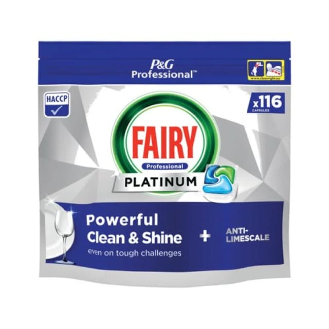 Fairy Professional Platinum Dishwasher Capsules x116 Original (232 Pack) PGP243/T1838