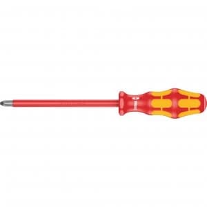 Wera Kraftform 162I VDE Insulated Phillips Screwdriver PH3 80mm